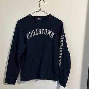 Size M kids navy blue Vineyard vines sweat shirt